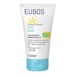 Abbildung: Eubos Haut Ruhe Ultra sensitiv Sonnenlotion LSF50 + 150 ml, Lotion PZN 19645567