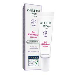 Abbildung: Weleda 3in1 SOS Balsam weiße Malve 10 ml, Balsam PZN 19649335