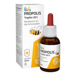 Abbildung: Beecraft Kids Propolis Bio Tropfen 20% plus Vitamin C 30 ml, Tropfen PZN 19659894