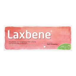 Abbildung: Laxbene 10 g Pulver zur Her.e.Lösung zum Einnehmen 100X10 g, Pulver zur Herstellung einer Lösung zum Einnehmen PZN 19679572