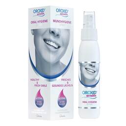 Abbildung: Oroxid Sensitive Mundspray 100 ml, Spray PZN 19680428