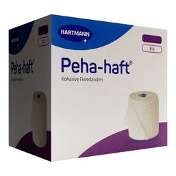 Abbildung: Peha-Haft Fixierbinde latexfrei 10 cmx20 m 8 St, Binden PZN 19680693