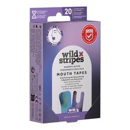 Abbildung: Wild Stripes Mouth Tapes Sunset Pflaster 20 St, Pflaster PZN 19696139