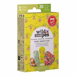 Abbildung: Wild Stripes Kids sensitive Jungle Vibe Pflaster 20 St, Pflaster PZN 19696145