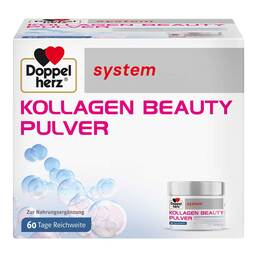 Abbildung: Doppelherz Kollagen Beauty Pulver system 150 g, Pulver PZN 19712861