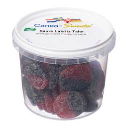 Abbildung: Saure Lakritz Taler Bonbons 150 g, Bonbons PZN 19714179