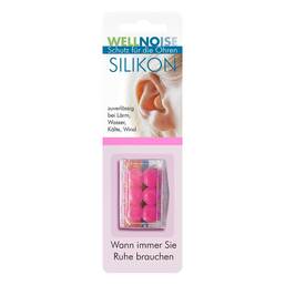 Abbildung: Wellnoise Ohrenstopfen pink Blister 3X2 St PZN 19725852