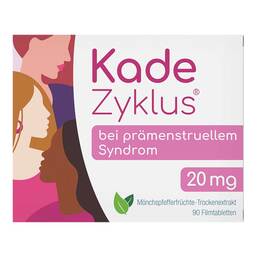 Abbildung: Kadezyklus bei prämenstruellem Syndrom 20 mg Fta 90 St, Filmtabletten PZN 19725881