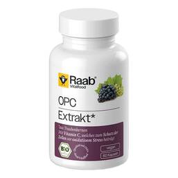 Abbildung: Raab Vitalfood OPC Extrakt Kapseln Bio 60 St, Kapseln PZN 19731404