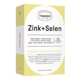 Abbildung: Zink + Selen Kapseln vegan 100 St, Kapseln PZN 19741667