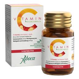 Abbildung: Vitamin C Naturcomplex Kautabletten 14 St, Kautabletten PZN 19742709