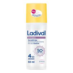 Abbildung: Ladival Anti-Aging Sonnenschutz-Creme LSF 50 +  50 ml, Creme PZN 19742856