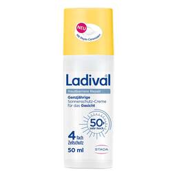 Abbildung: Ladival Hautbarriere Repair Sonnenschutz Creme LSF 50 + 50 ml, Creme PZN 19742879