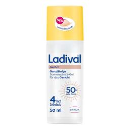 Abbildung: Ladival Sonnenschutz-Gel getönt LSF 50 +  50 ml, Gel PZN 19742916