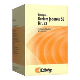 Abbildung: Synergon Barium jodatum SE Nr.33 Tabletten 200 St, Tabletten PZN 19743399