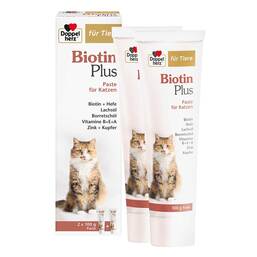 Abbildung: Doppelherz für Tiere Biotin Plus Paste für Katzen 2X100 g, Paste PZN 19745317