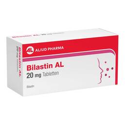 Abbildung: Bilastin AL 20 mg Tabletten 20 St, Tabletten PZN 19752866