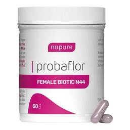 Abbildung: Nupure probaflor Female Biotic N44 für Frauen Kapseln  60 St, Kapseln PZN 19754262