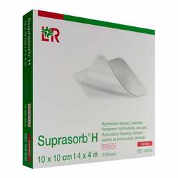 Abbildung: Suprasorb H Hydrokolloidverband standard 10x10 cm 10 St, Verband PZN 19763278