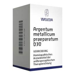 Abbildung: Argentum metallicum praeparatum D 30 Trituration 20 g, Trituration PZN 19781158