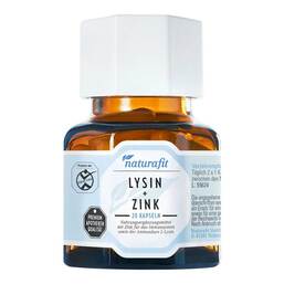 Abbildung: Naturafit Lysin + Zink Kapseln 60 St, Kapseln PZN 19787043