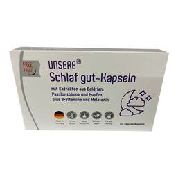 Abbildung: Unsere Schlaf gut-Kapseln 60 St, Kapseln PZN 19790542