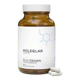 Abbildung: Moleqlar Glucosamin D-Glucosaminsulfate Kapseln 90 St, Kapseln PZN 19790826