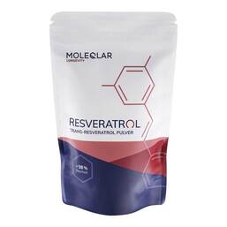 Abbildung: Moleqlar Resveratrol Trans-Resveratrol Pulver 100 g, Pulver PZN 19790884