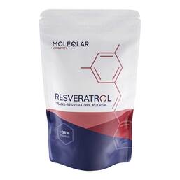 Abbildung: Moleqlar Resveratrol Trans-Resveratrol Pulver 30 g, Pulver PZN 19790890
