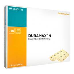 Abbildung: Duramax N superabsorbierender Wundverband 15x20 cm 10 St, Verband PZN 19793316