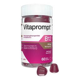 Abbildung: Vitaprompt B12 500 µg Weichgummis 60 St PZN 19793380