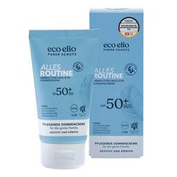 Abbildung: Eco Elio Alles Routine Sonnencreme LSF 50 +  75 ml, Creme PZN 19815880