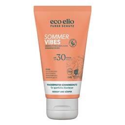 Abbildung: Eco Elio Sommer Vibes Sonnencreme LSF 50 +  75 ml, Creme PZN 19815905