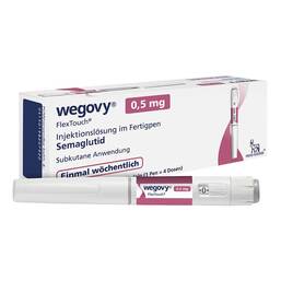 Abbildung: Wegovy 0,5 mg Flextouch Injektionslösung Fertigpen 1X3 ml, Injektionslösung PZN 19820792