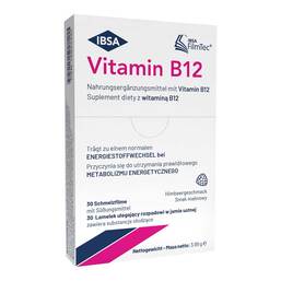 Abbildung: Vitamin B12 Schmelzfilm 30 St, Schmelzfilm PZN 19823342