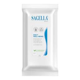 Abbildung: Sagella pH 4,5 Daily Well-Being Tücher 15 St, Tücher PZN 19824382