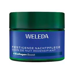 Abbildung: Weleda festigende Nachtpflege blauer Enzian & Edelweiß 10 ml, Nachtcreme PZN 19830684