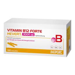 Abbildung: Vitamin B12 Forte Hevert 3000 µg Injektionslösung Ampulle  100X2 ml, Injektionslösung PZN 19831821