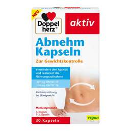 Abbildung: Doppelherz Abnehm Kapseln 30 St, Kapseln PZN 19833702