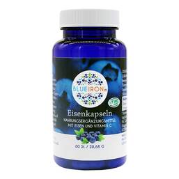 Abbildung: Blueiron Eisenkapseln 60 St, Kapseln PZN 19834280