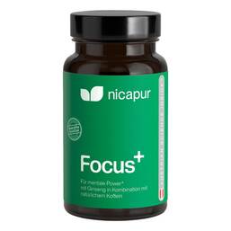 Abbildung: Nicapur Focus + Kapseln 60 St, Kapseln PZN 19834529