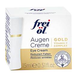 Abbildung: Frei Öl Hydrolipid Augencreme gold 15 ml, Augencreme PZN 19841096