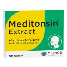 Abbildung: Meditonsin Extract pflanzliche Erkältungstabletten 60 St, Tabletten PZN 19846886