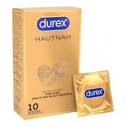 Abbildung: Durex hautnah latexfrei Kondome 10 St, Kondome PZN 19847851