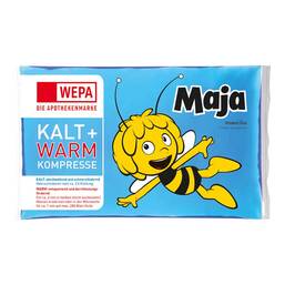 Abbildung: Kalt-Warm Kompresse 8,5x14,5 cm Biene Maja 1 St, Kompressen PZN 19857996