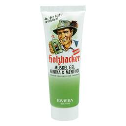 Abbildung: Riviera Holzhacker Muskel Gel Arnika & Menthol 75 ml, Gel PZN 19875540 
