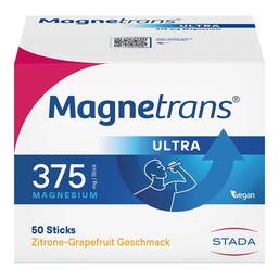 Abbildung: Magnetrans Ultra 375 mg Direktgranulat 50 St, Granulat PZN 19909836