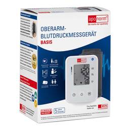 Abbildung: Aponorm Blutdruckmessgerät Basis Oberarm 1 St PZN 19919680