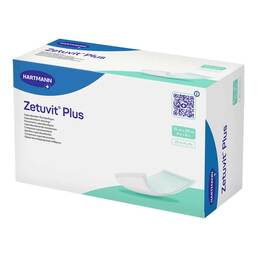 Abbildung: Zetuvit Plus extrastarke Saugkompr.steril 10x20 cm 20 St, Kompressen PZN 19951235 