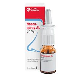 Abbildung: Nasenspray AL 0,1% 15 ml, Lösung PZN 19960352